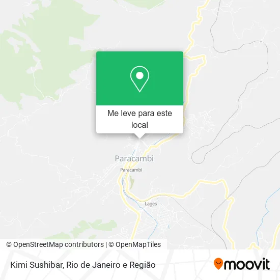 Kimi Sushibar mapa