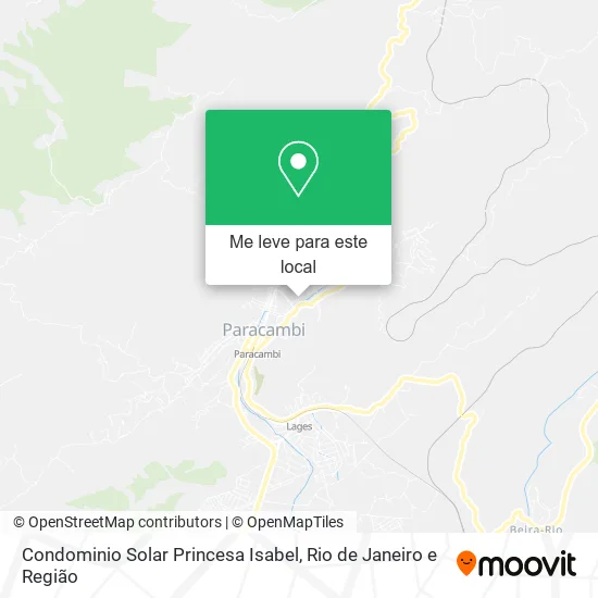Condominio Solar Princesa Isabel mapa