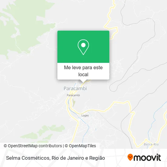 Selma Cosméticos mapa