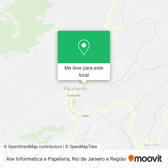 Alw Informatica e Papelaria mapa