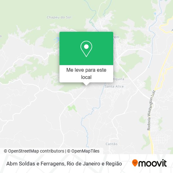 Abm Soldas e Ferragens mapa