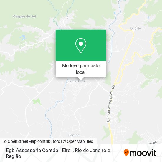 Egb Assessoria Contábil Eireli mapa