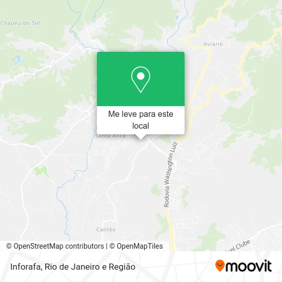 Inforafa mapa