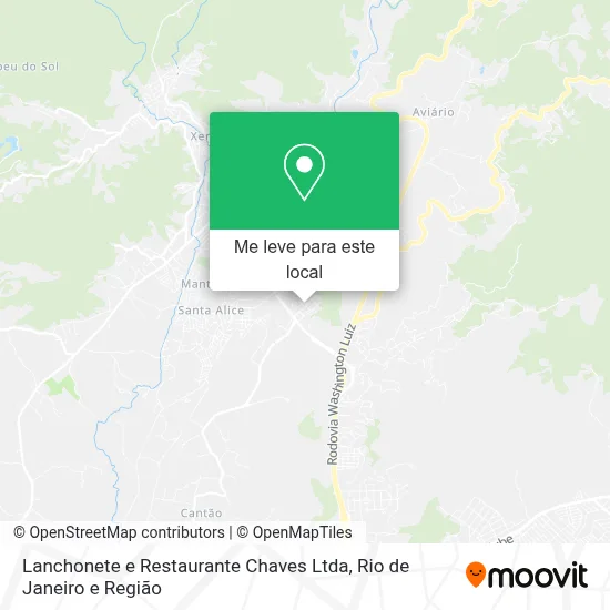 Lanchonete e Restaurante Chaves Ltda mapa