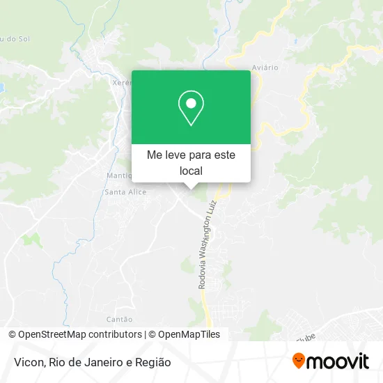 Vicon mapa