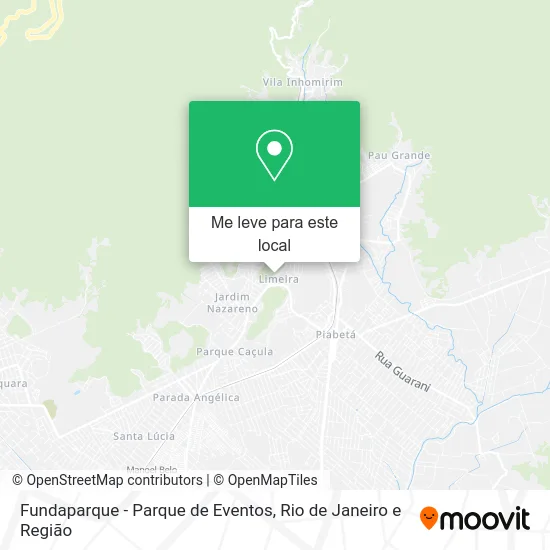 Fundaparque - Parque de Eventos mapa