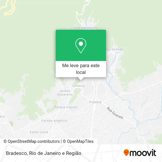 Bradesco mapa