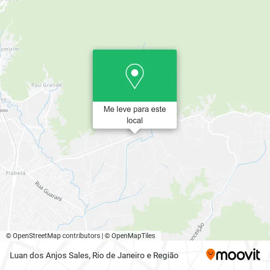 Luan dos Anjos Sales mapa