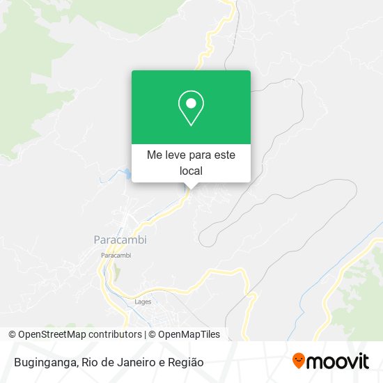 Buginganga mapa