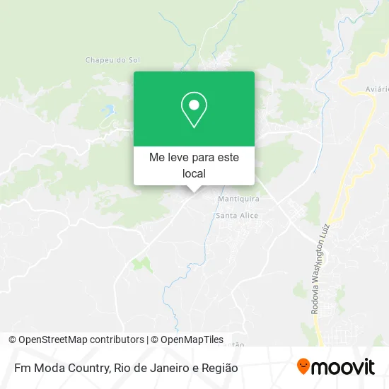 Fm Moda Country mapa