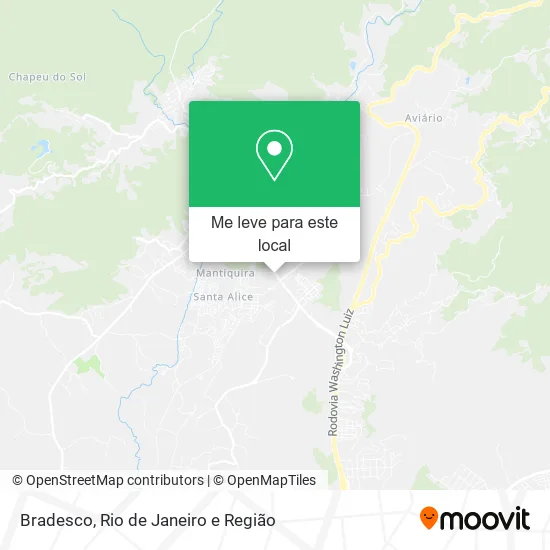 Bradesco mapa