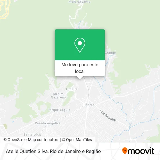Ateliê Quetlen Silva mapa