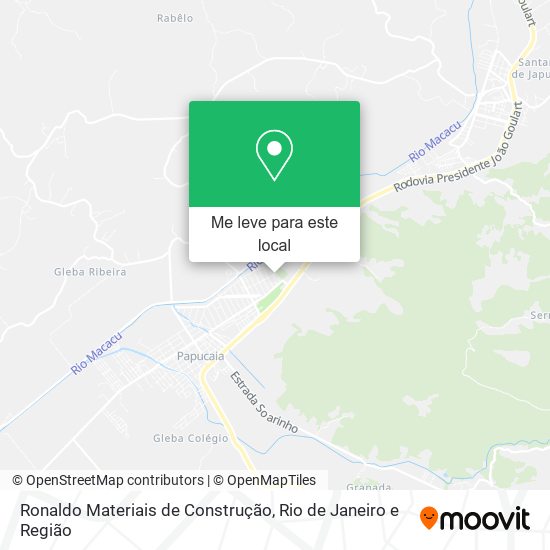 Ronaldo Materiais de Construção mapa