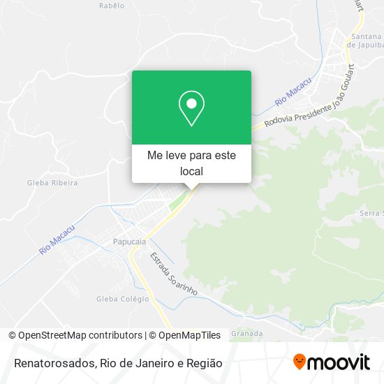 Renatorosados mapa