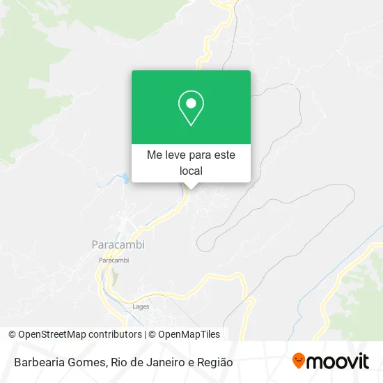 Barbearia Gomes mapa