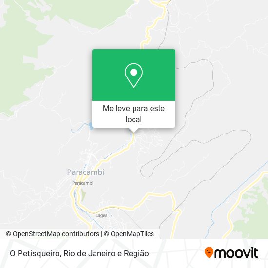 O Petisqueiro mapa