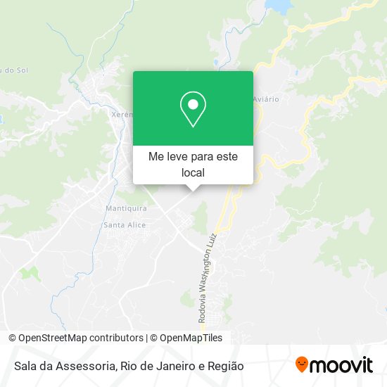 Sala da Assessoria mapa