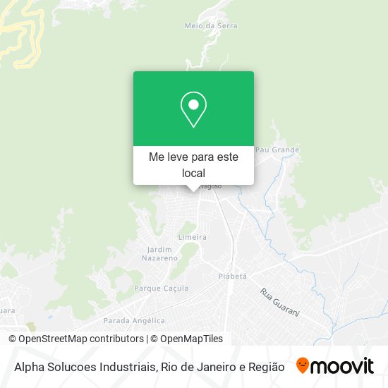 Alpha Solucoes Industriais mapa