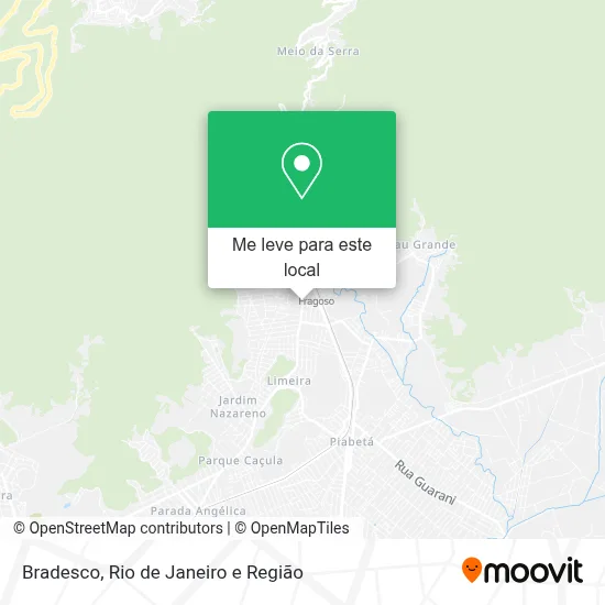 Bradesco mapa