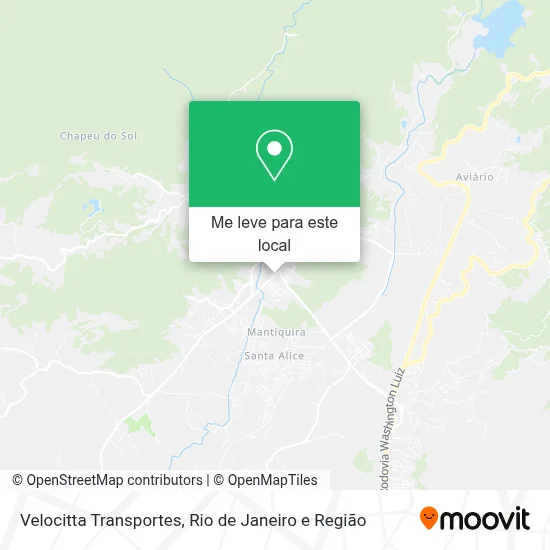 Velocitta Transportes mapa
