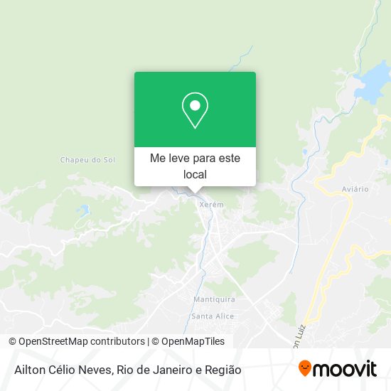 Ailton Célio Neves mapa