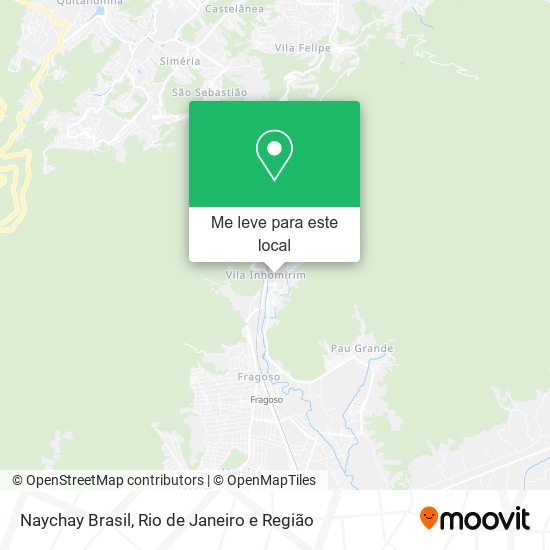 Naychay Brasil mapa
