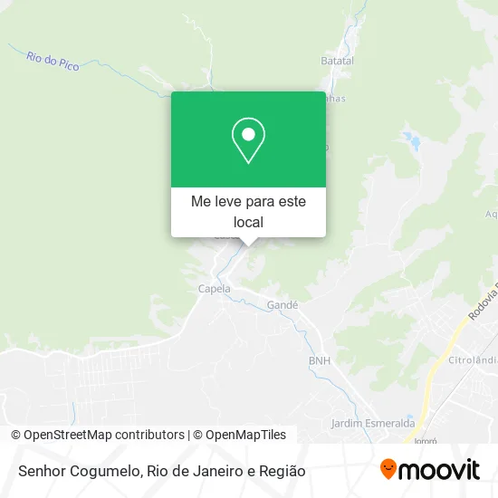 Senhor Cogumelo mapa
