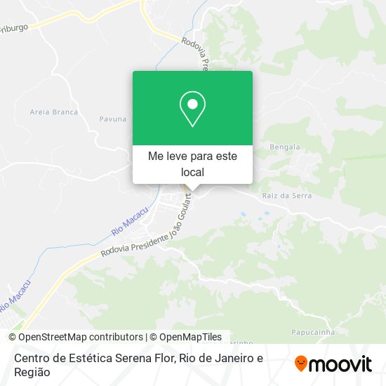 Centro de Estética Serena Flor mapa