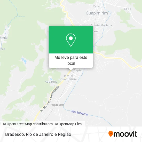 Bradesco mapa