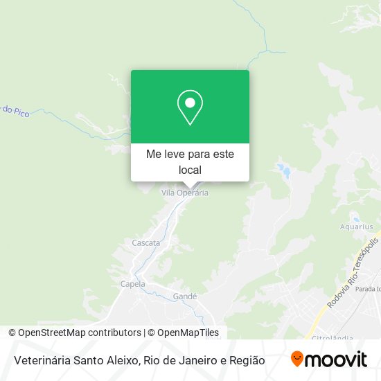 Veterinária Santo Aleixo mapa