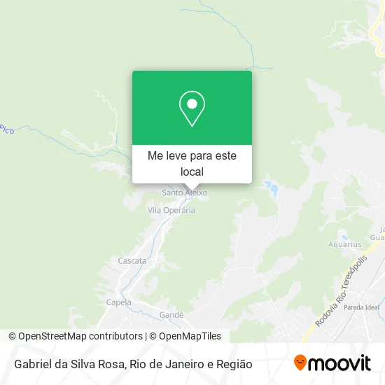 Gabriel da Silva Rosa mapa