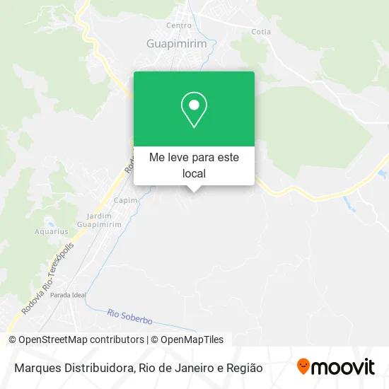 Marques Distribuidora mapa