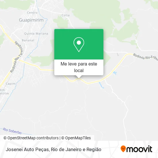 Josenei Auto Peças mapa