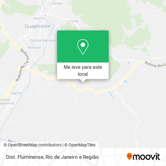 Dist. Fluminense mapa