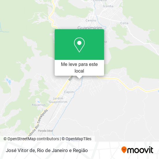 José Vitor de mapa