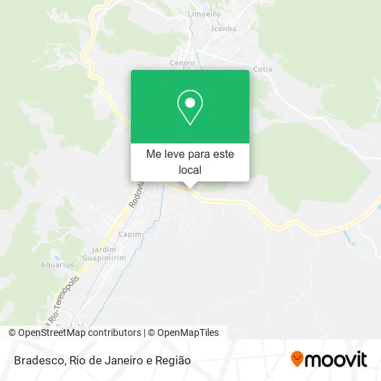 Bradesco mapa