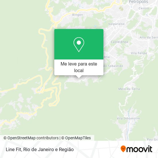 Line Fit mapa