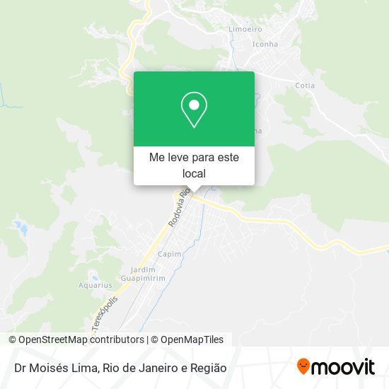 Dr Moisés Lima mapa