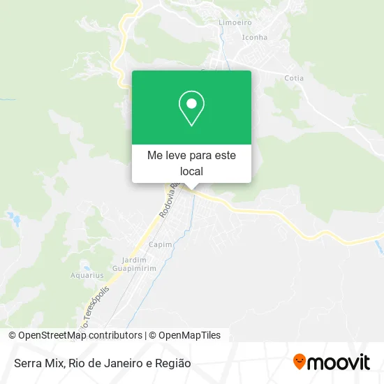 Serra Mix mapa