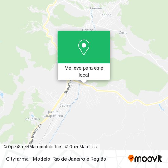 Cityfarma - Modelo mapa