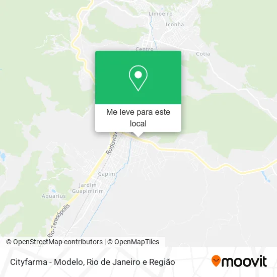 Cityfarma - Modelo mapa