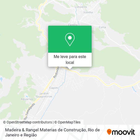 Madeira & Rangel Materias de Construção mapa