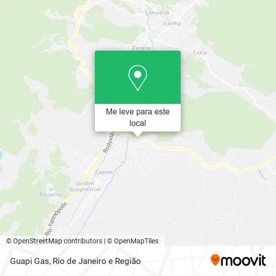 Guapi Gas mapa