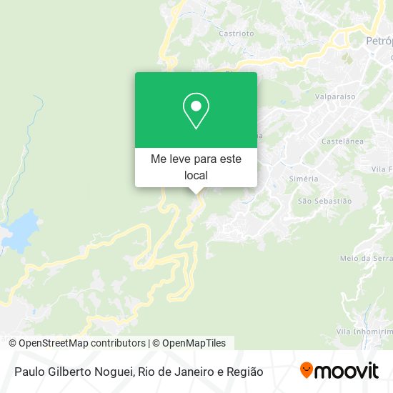 Paulo Gilberto Noguei mapa