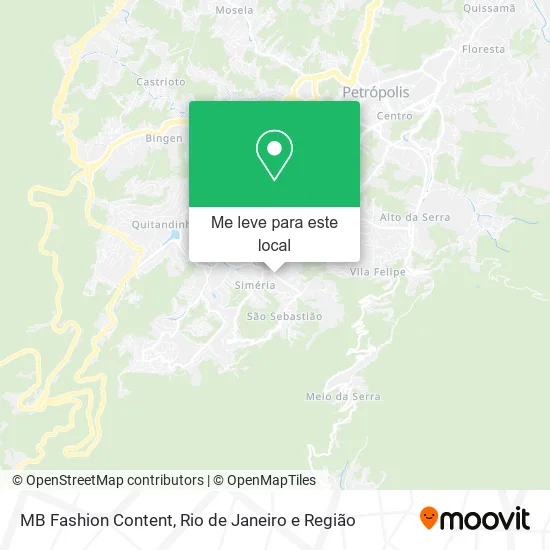 MB Fashion Content mapa