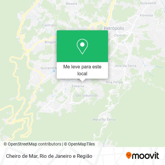 Cheiro de Mar mapa