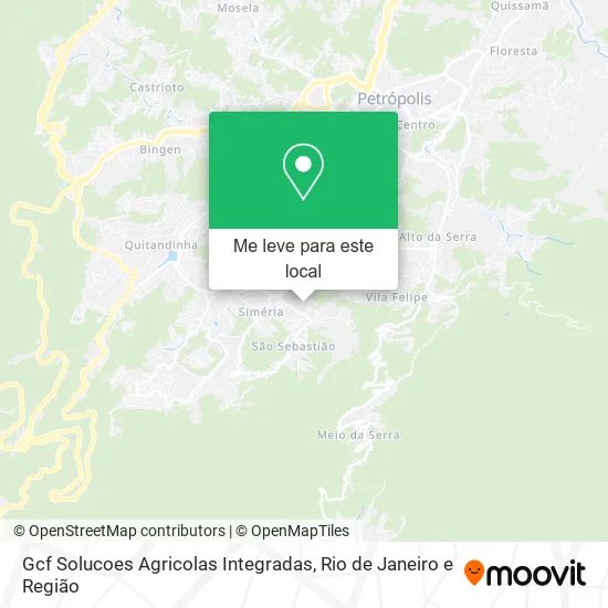 Gcf Solucoes Agricolas Integradas mapa