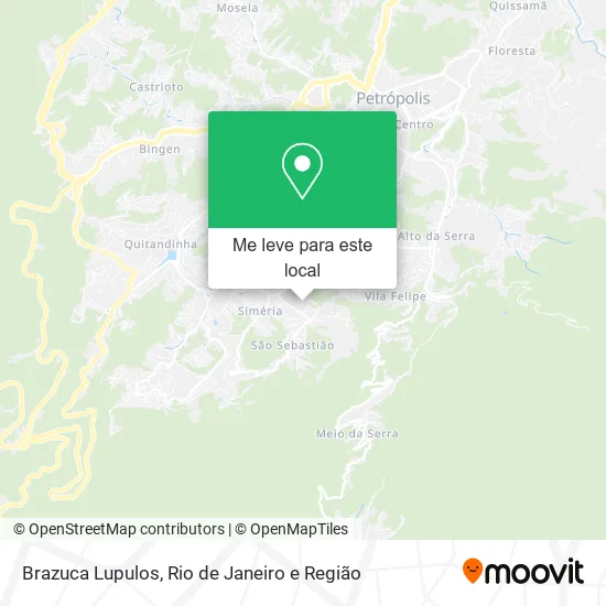 Brazuca Lupulos mapa