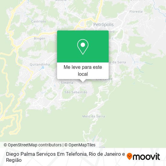 Diego Palma Serviços Em Telefonia mapa