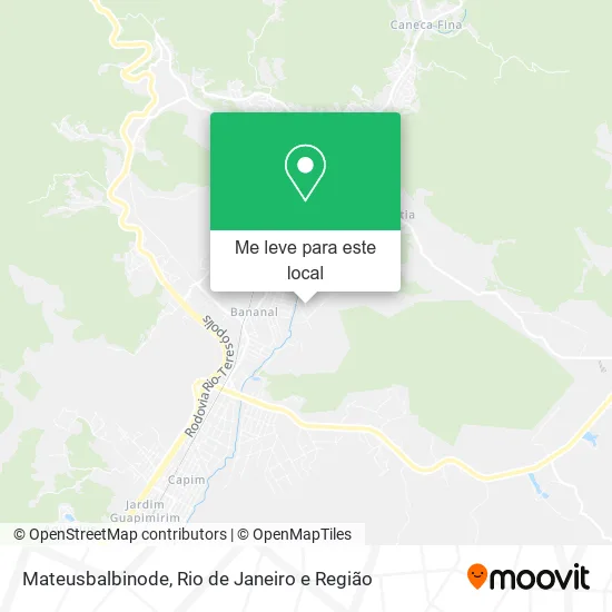 Mateusbalbinode mapa